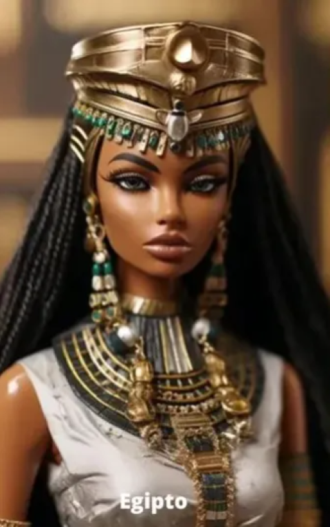 Não é nem necessário comentar sobre a excelência na diversidade da Barbie egípcia. Tom de pele, traços de fisionomia e perfeita caracterização de acessórios e vestimenta. 