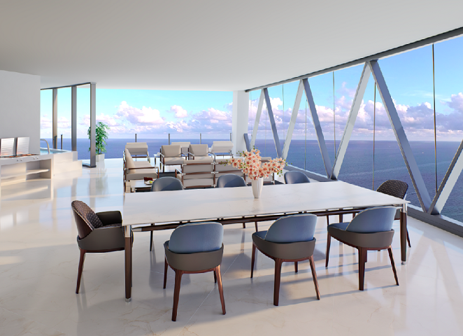 A preocupação com a sustentabilidade também é um aspecto fundamental deste projeto. O edifício está sendo construído de acordo com a certificação da Florida Green Building Coalition (FGBC) e usará materiais de construção que não prejudicam o meio ambiente.