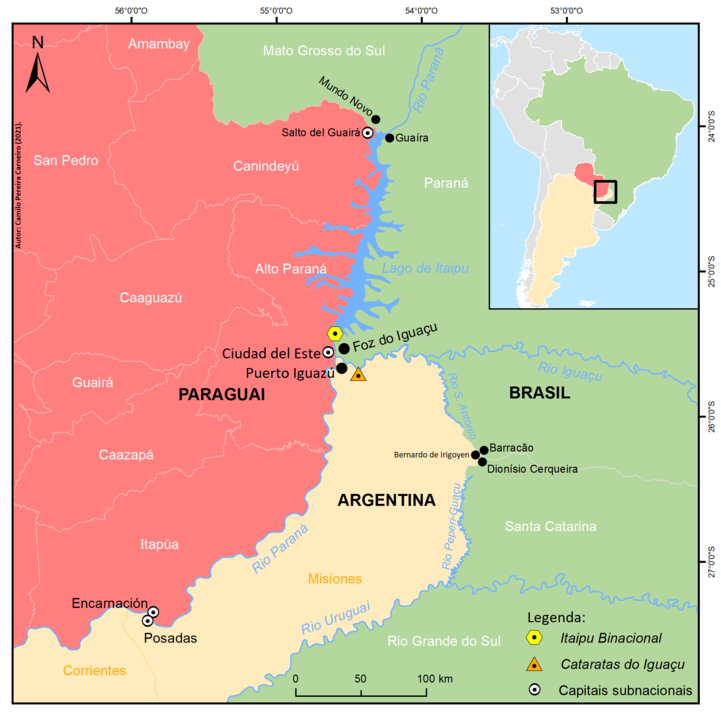 A determinação dos nossos limites territoriais - tanto os que separam internamente os estados, quanto os que marcam a separação do Brasil de seus vizinhos - é definida pelo IBGE (Instituto Brasileiro de Geografia e Estatística) desde 1944.