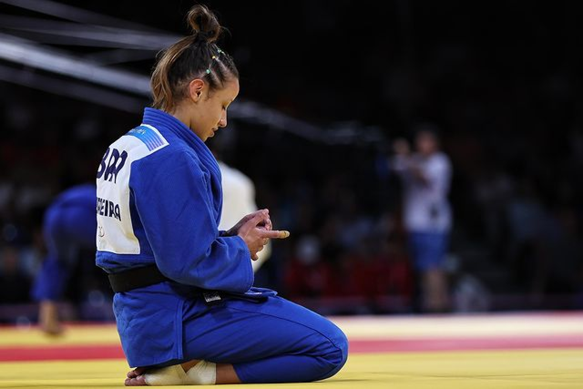 Logo na estreia, Natasha Ferreira enfrentou a japonesa Natsumi Tsunoda, quarta colocada no ranking mundial e tricampe&atilde; mundial, e foi eliminada