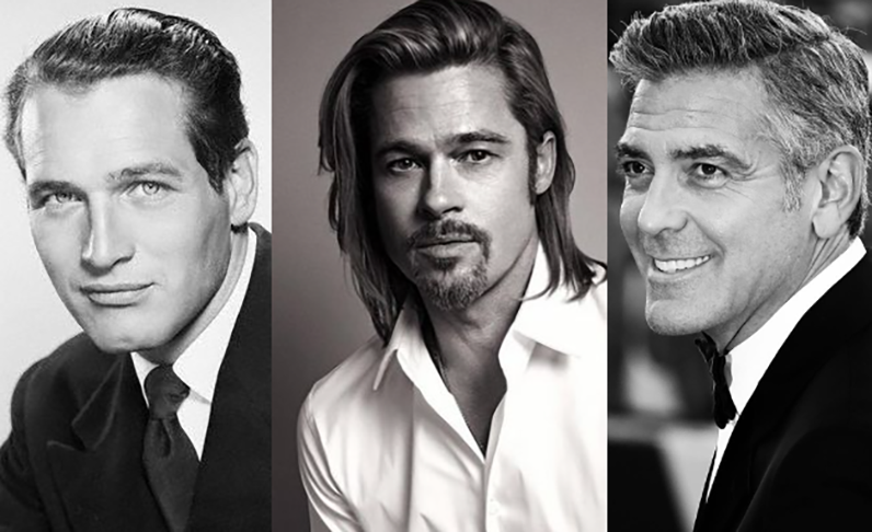  E para você, qual dos três é mais bonito? Levando em conta que cada um tem um estilo , Brad Pitt, George Clooney ou Paul Newman são belíssimos, cada qual à sua maneira. Você prefere qual?