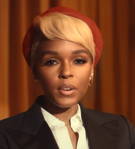 Janelle Monaé - Nascida em Kansas City, em 1º de dezembro de 1985, ela é cantora, compositora, bailarina, além de atriz, conhecida por filmes como Estrelas Além do Tempo (2016) e Glass Onion: Um Mistério Knives Out (2022).
