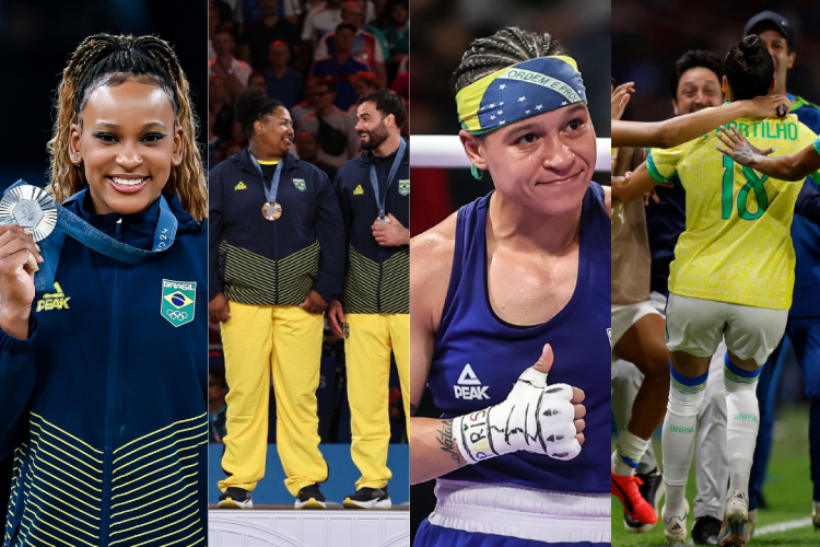 Dia do Brasil nas Olimpíadas de Paris-2024 teve classificação no futebol feminino e três medalhas conquistadas. 