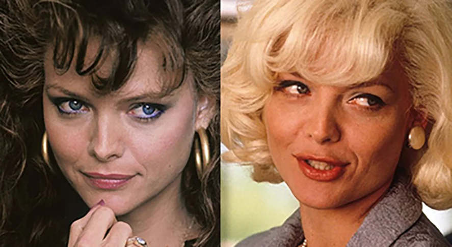 Michelle Pfeiffer - A atriz americana  indicada 3 vezes ao Oscar e vencedora do Globo de Ouro (1990) por Susie e os Baker Boys (em que mostrou que também canta bem), começou a carreira em 1980 e continua bem ativa. É a Janet de Homem-Formiga e a Vespa: Quantumania (2023),  da Marvel.