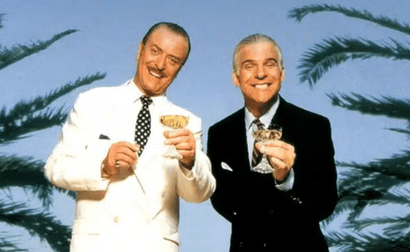 Um filme que não valeu indicação ao Oscar, mas teve grande repercussão por destacar a veia cômica de Michael Caine foi Os Safados, que ele protagonizou ao lado do comediante Steve Martin. O cinismo do personagem cativou o público. 