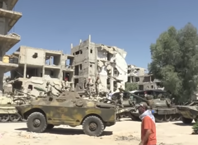 Para obter um cenário real de destruição, mas em local atualmente seguro, Jackie Chan escolheu o  bairro Hajar al Aswad, ao sul de Damasco, capital da Síria.