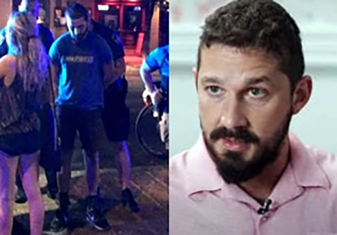 Shia LaBeouf - Foi preso em 2007 por desobedecer seguranças numa loja; em 2008 por dirigir bêbado e bater num carro; em 2017, por agressão e, meses depois, por desordem pública e embriaguez. Ele pagou fiança e foi liberado.