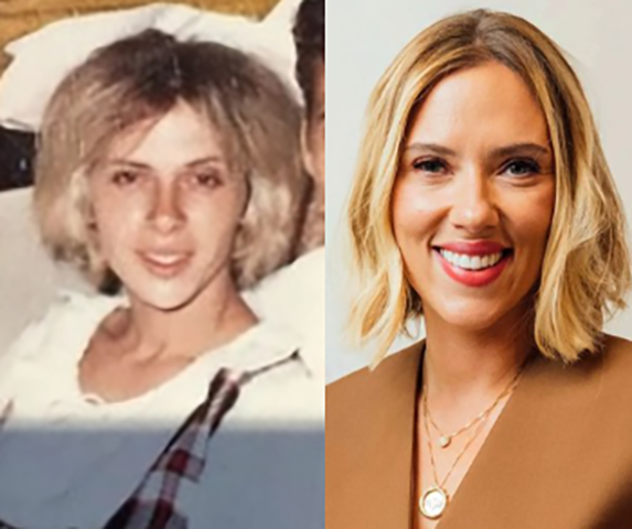Resposta: A atriz americana Scarlet Johansson -  Scarlett Ingrid Johansson nasceu em Nova York em 22/11/1984. Ela também é cantora. Muito conhecida por ser a Viúva Negra dos Vingadores. 