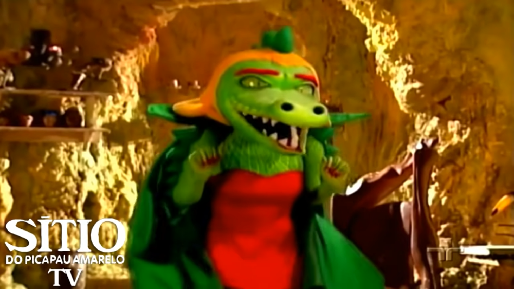 E quem não se lembra da bruxa Cuca, Sítio do Picapau Amarelo, clássico de Monteiro Lobato? Seu visual icônico de jacaré ficou bem popular na série de TV que foi exibida na TV Globo de 2001 a 2007.