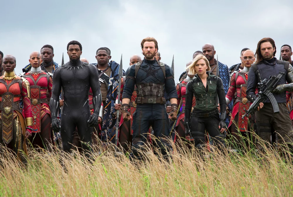 6º lugar: Vingadores: Guerra Infinita (2018) - US$ 2,04 bilhões  - Os heróis se unem em uma missão para evitar que Thanos reúna todas as seis pedras infinitas.