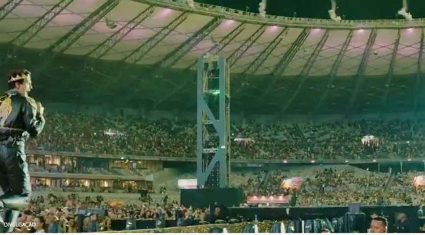 O Mineirão ficou lotado, com 65 mil fãs eufóricos com o espetáculo. Pela 1ª vez no Brasil, um show teve uma câmera chamada spider, usada em ocasiões esportivas especiais: a abertura das Olimpíadas e a Copa do Mundo.