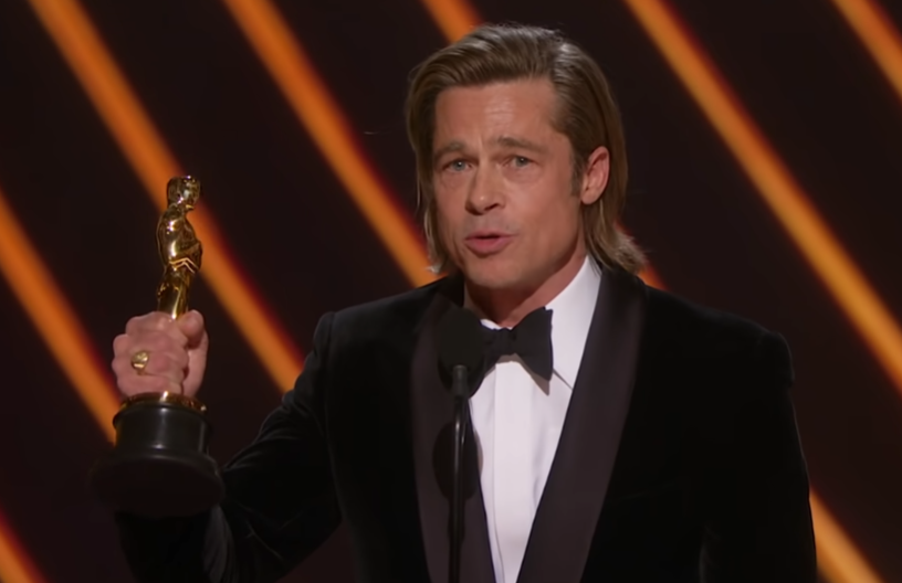 Brad Pitt ganhou um Oscar de Melhor Ator Coadjuvante em 2020 por Era uma vez em Hollywood e já tinha recebido a estatueta por produzir Doze anos de Escravidão, melhor filme de 2013. Ele ainda tem Emmys e Globos de Ouro, entre outros prêmios.
