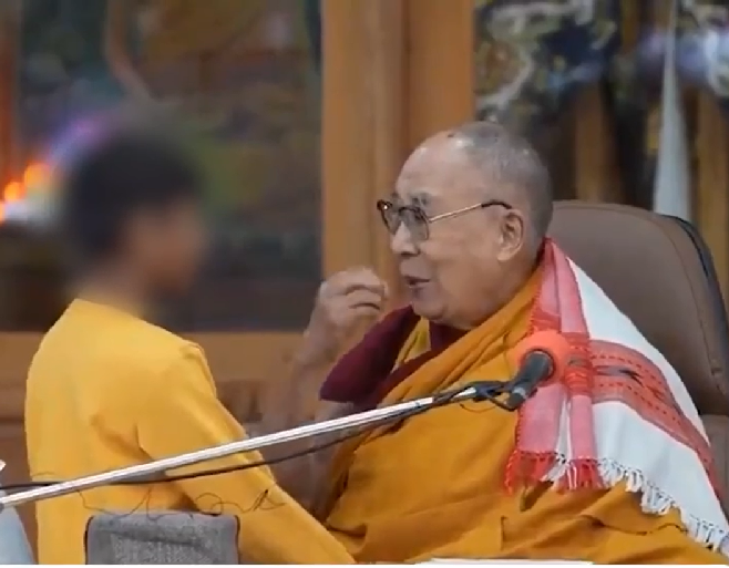  Em abril, depois que as imagens viralizaram, o gabinete do líder espiritual afirmou que ele desejava pedir desculpas à criança e sua família pela dor que suas palavras poderiam ter causado.