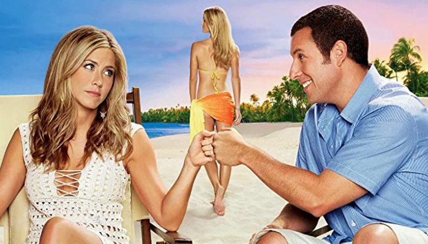 Ainda teve trabalhos marcantes em Todo Poderoso (2003), Marley e Eu (2008), Esposa de Mentirinha (2011, foto), Cake (2014) e Mistério no Mediterrâneo (2019).