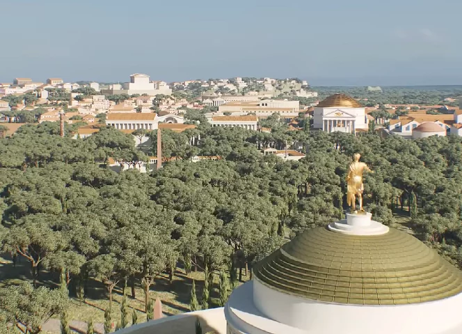 O tour virtual é narrado por um especialista e conta com curiosidades abrangendo temas como geografia, economia, saúde, habitação, arquitetura e instituições religiosas de Roma.