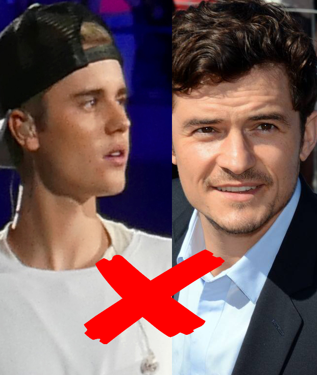 Em 2012, Justin Bieber e Orlando Bloom brigaram por causa de mulher em um restaurante. Bloom deu um soco em Bieber, que estava saindo com a ex-esposa do ator, Miranda Kerr. 