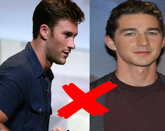 Shia LaBeouf, que tem fama de  arrogante, também brigou com Scott Eastwood no set de filmagens de Corações de ferro. O ator Brad Pitt teve que separá-los. 