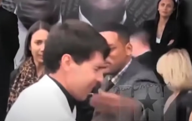 Will Smith já havia dado um tapa em alguém antes de Chris Rock. Foi em um repórter ucraniano que tentou agarrá-lo e beijá-lo na boca. 