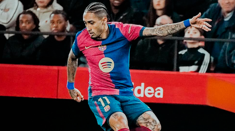 Raphinha supera Neymar e Kaká e se torna brasileiro com mais gols em uma fase da Champions League
