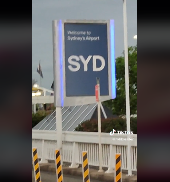 Um turista australiano também viveu uma experiência única, que ele nunca tinha imaginado que fosse possível.