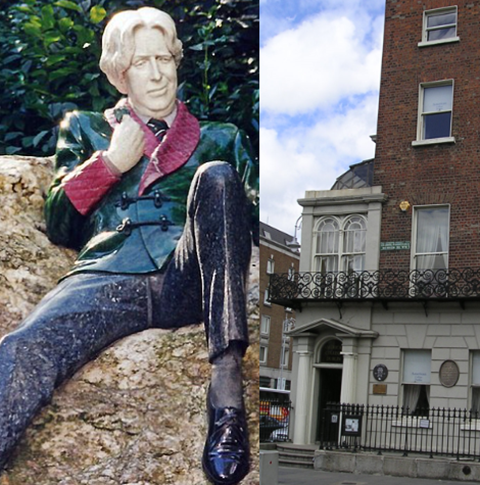 A casa onde ele morou em Dublin hoje é um colégio. Mas costuma ser visitada por curiosos e fica em frente a uma praça que tem uma estátua do escritor. 