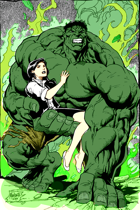 Bruce é muito emotivo e apaixonado por Betty Ross, filha do General Ross, que ele conheceu durante um trabalho no departamento de Defesa dos Estados Unidos, no Novo México. 