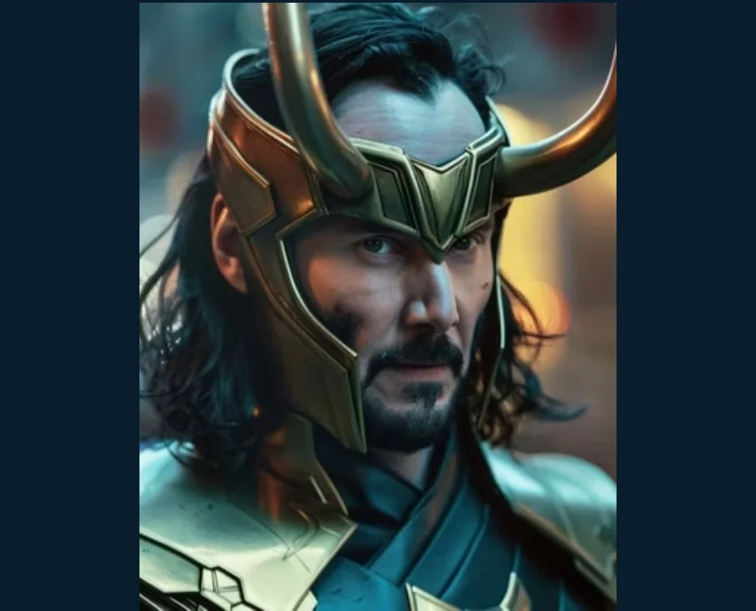 O astro também se torna Loki, irmão do herói Thor, na fábula nórdica que se transformou em sucesso da Marvel. 