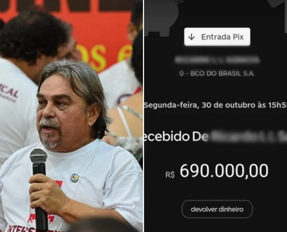 Trata-se do ex-presidente do Sindicato dos Bancários de Santos, Ricardo Big, que se disse 'apavorado' com o erro, achando que poderia ter perdido de vez o dinheiro para a compra de um imóvel. 