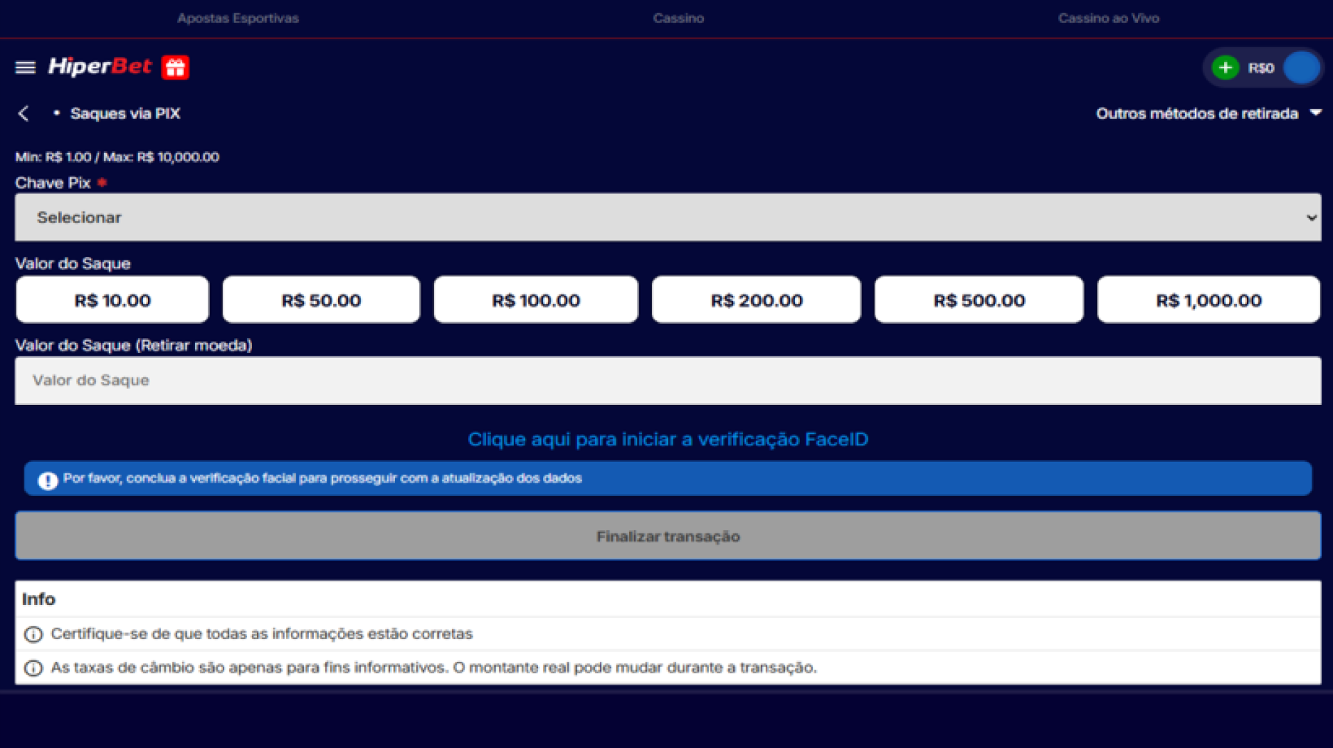 Hiperbet apostas segurar