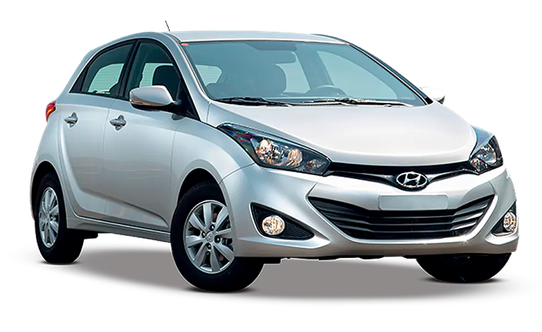 Hyundai HB20
O HB20 é um hatch compacto fabricado no Brasil pela sul-coreana Hyundai, com motorizações 1.0 e 1.6, além de versões turbo. É conhecido pelo bom acabamento, central multimídia, segurança e sucesso de vendas no mercado nacional.