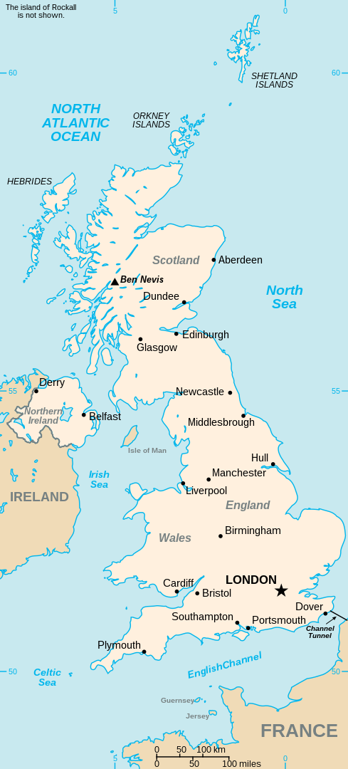 Só no Reino Unido são três, além da própria Inglaterra: Escócia, Irlanda do Norte e País de Gales. 