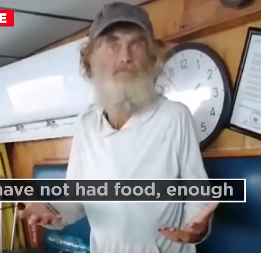 Shaddock foi resgatado por um helicóptero que acompanhava uma traineira de atum. Ele foi levado para um hospital no México, onde foi tratado por desidratação e exposição ao sol.