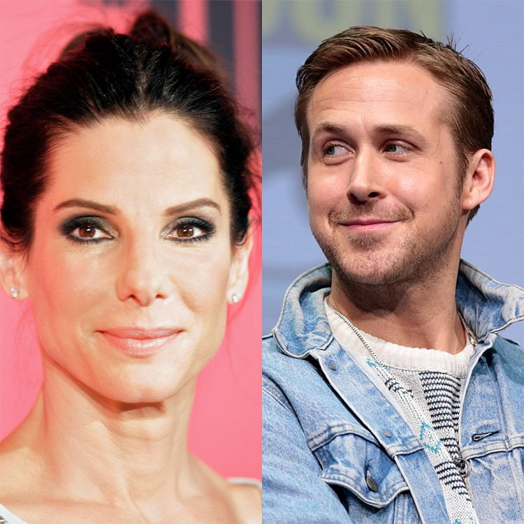 Ryan Gosling e Sandra Bullock: Os atores começaram a sair depois das gravações do filme “Cálculo Mortal”, de 2002. Eles nunca assumiram publicamente o caso, mas fontes diziam que os dois eram vistos juntos com frequência. 