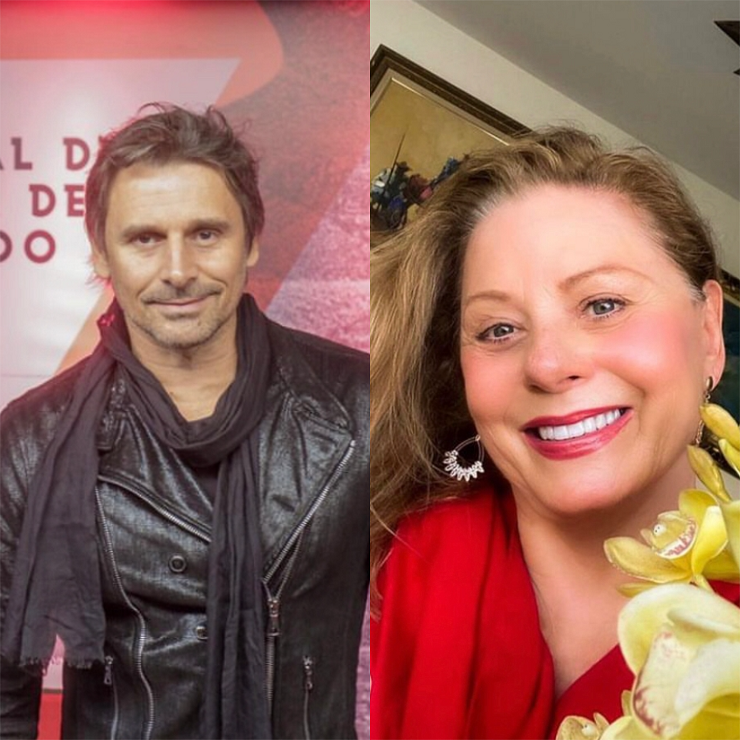 Murilo Rosa e Vera Fischer: Os dois atores se conheceram durante a gravação de um clipe da cantora Ivete Sangalo, em 2002. Um mês depois, o casal assumiu o relacionamento que durou apenas poucos meses.