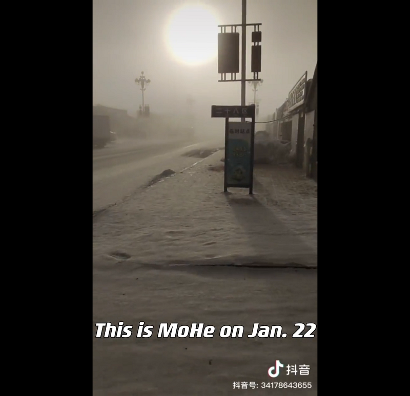 Nas redes, um morador relatou que sentiu as mãos dormentes apenas 10 segundos depois de sair na rua!