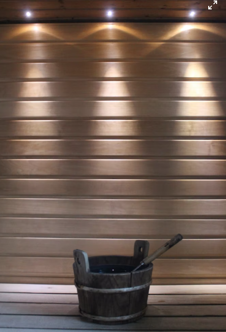 E também há saunas elétricas,  que costumam ser encontradas em espaços públicos como hotéis e condomínios.