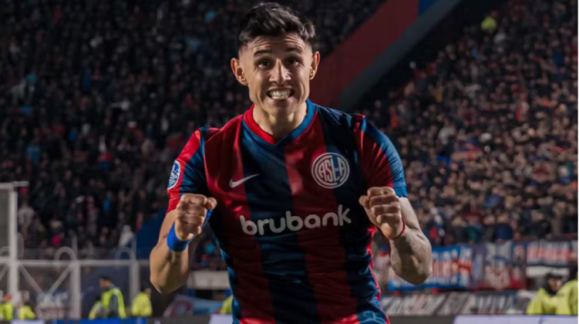 O atacante teve a sua melhor temporada no San Lorenzo