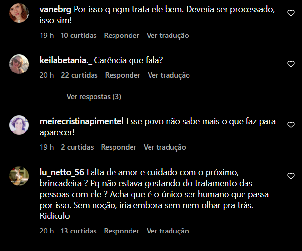 Nas redes, as reações ao plano mirabolante do belga foram diversas. Um usuário comentou: “Tá com tempo né? Não é possível”.