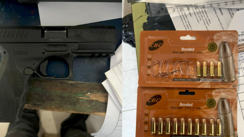 PF realiza operação contra tráfico internacional de armas com destino no Ceará