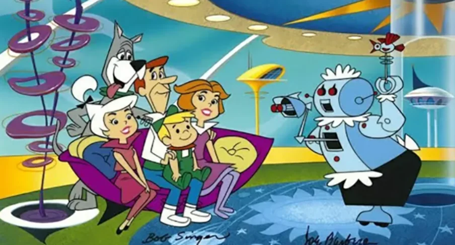 A série Os Jetsons é considerada uma das quatro obras-primas criadas por Hanna e Barbera. Uma curiosidade: o primeiro programa colorido que a rede de TV ABC transmitiu foi Os Jetsons.
