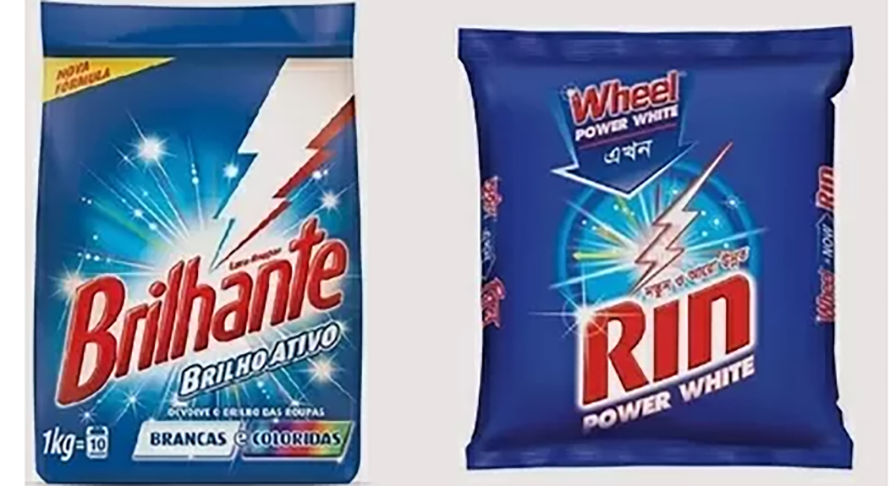 E a Unilever ainda tem mais uma linha de sabão em pó, também bastante consumido: o Brilhante.  Ele se chama Rin em Bangladesh, na Índia e no Paquistão. E é Radiante, no Caribe. 