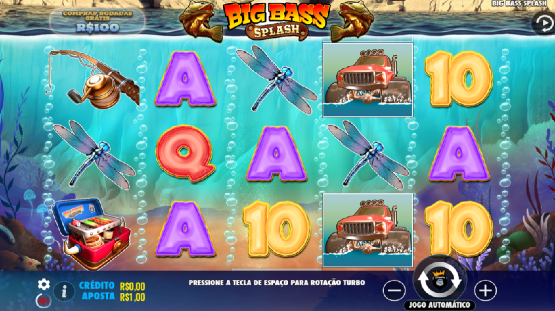 Slot de 10 centavos Big Bass Splash