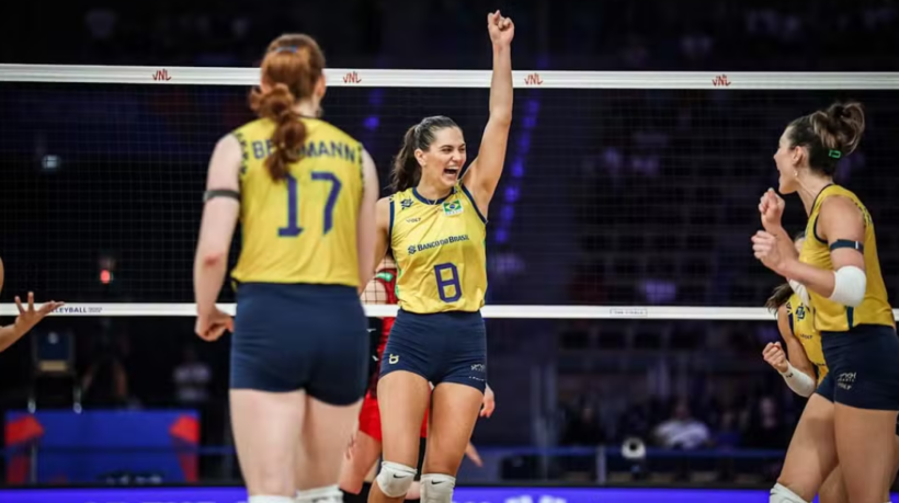Brasil enfrenta a Itália na final da VNL feminina 2025 em busca de título inédito. Saiba tudo sobre o dule de hoje, domingo, 27 de julho