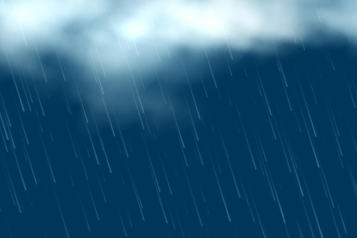 Quando ficam pesados demais para serem sustentados, caem como chuva de granizo.