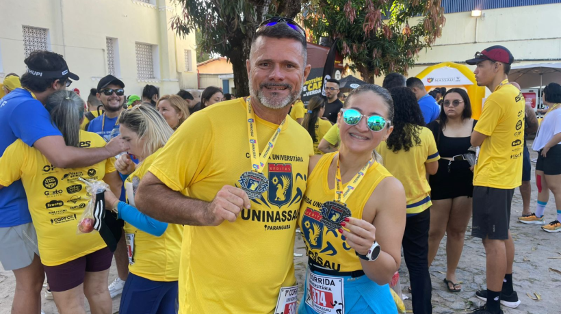 Adriano Gadelha e Gerlene Nicolares correm desde 2017, quando encontraram um novo estilo de vida