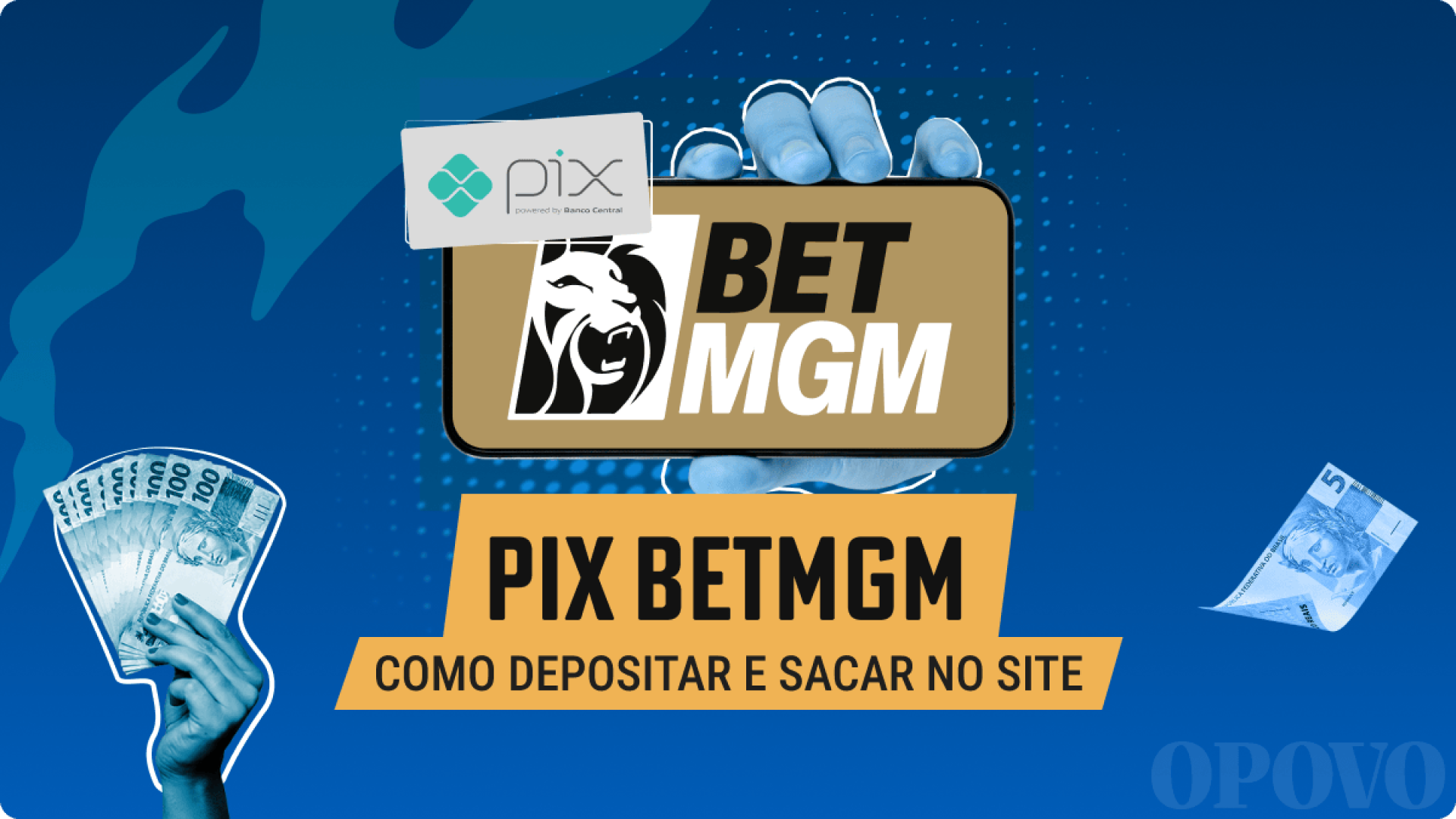 Pix Saque mínimo BetMGM