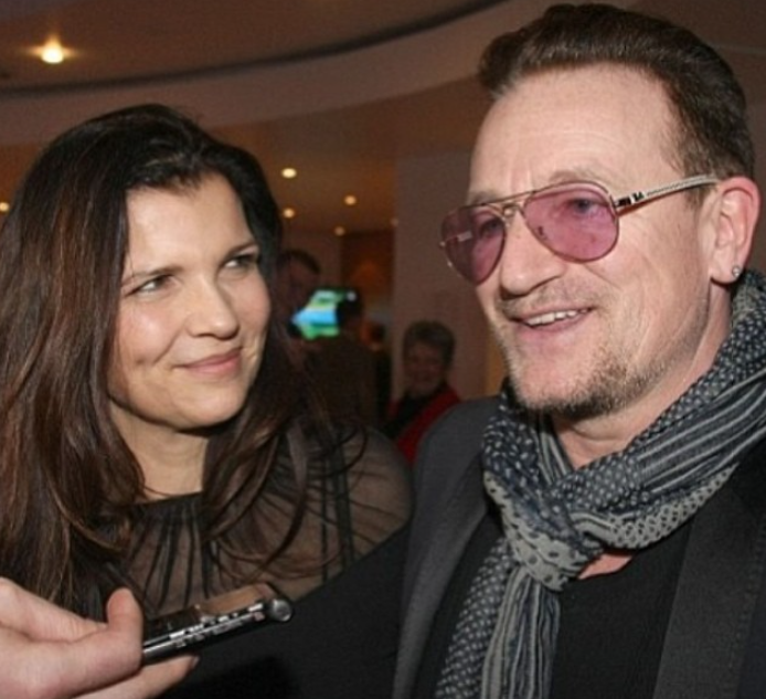 Bono Vox e Ali Hewson - Casados desde 1982, o músico do U2 e Ali começaram a se relacionar em 1975.