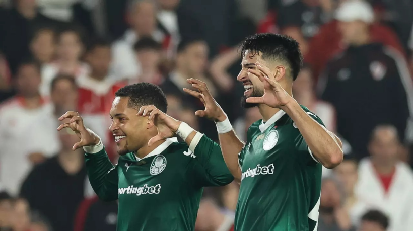 Nos últimos oito jogos,o Palmeiras não perdeu com a dupla