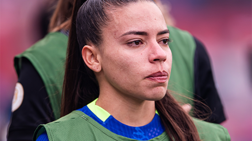 O Esporte Delas incentiva meninas e mulheres a jogar, treinar, liderar e ocupar cada vez mais espa&ccedil;o no esporte. Na foto: F&aacute;tima Dutra 
