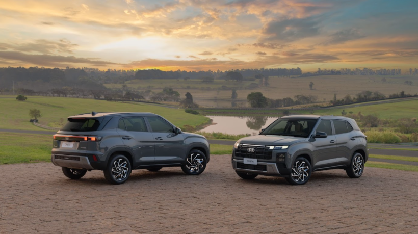 Hyundai Creta ficou à frente do VW Polo e do Corolla Cross